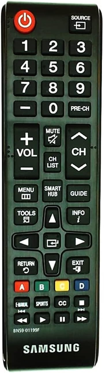 Samsung Replacement TV Remote Control BN59-01199F for Samsung Televisions