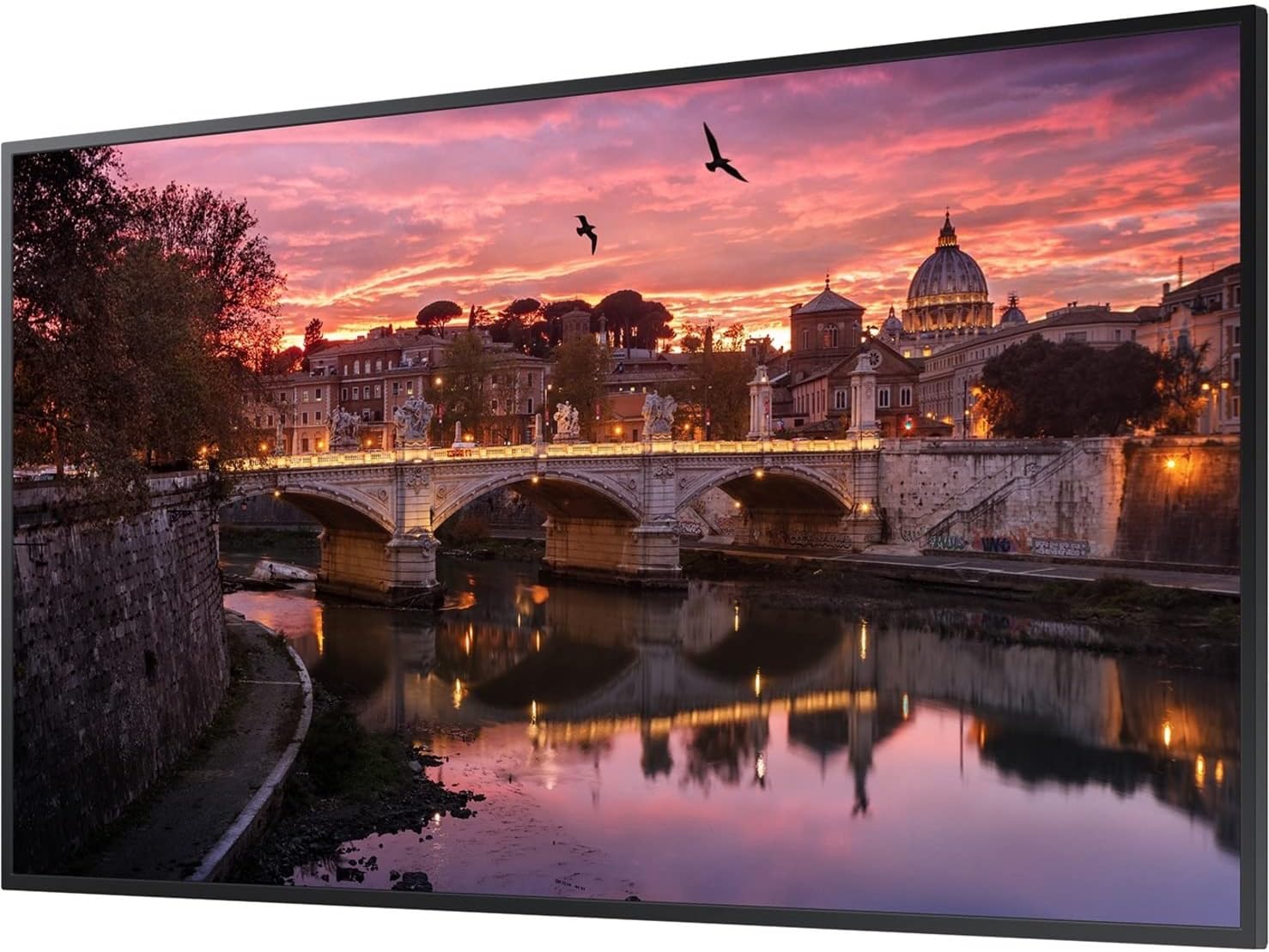 Samsung QB85R-B 85 Inch Slim 4K UHD Business Display Cisco Certified