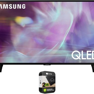Samsung QN85Q60D 85 Inch QLED 4K Smart TV 2024 Bundle with 2 HDMI Cables