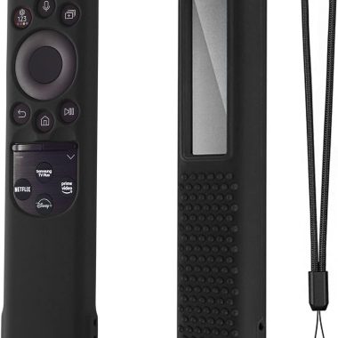 Black Silicone Protective Cover for Samsung Solar Cell TV Remote Control TM2280E