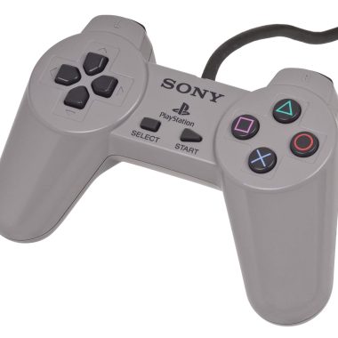 Renewed Gray Sony Playstation Controller - Non-Dualshock, Medium Size
