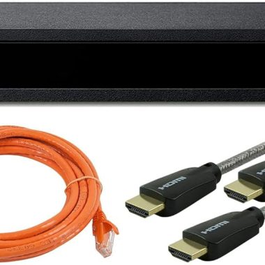 Sony UBP-X800M2 4K UHD Blu-ray Player HDR Bundle with 6-Foot HDMI and Ethernet Cable