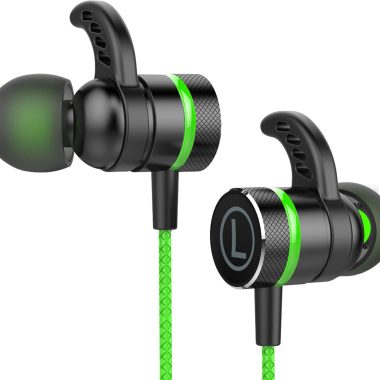 Soundmaster Pro V1 Gaming Earphones 3.5mm, Xbox/PS/Switch/PC Compatible, Mute/Volume Mic