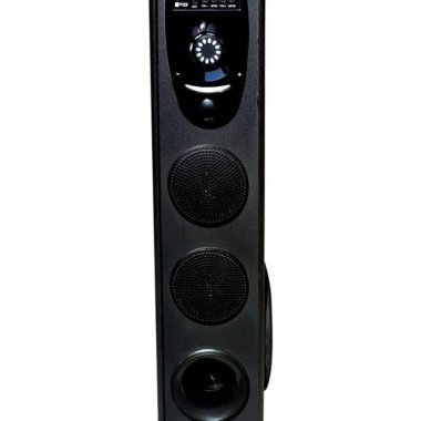 Star Home Bluetooth Speaker Tower 4.0 with Multimedia Woofer and LED Display, USB FM