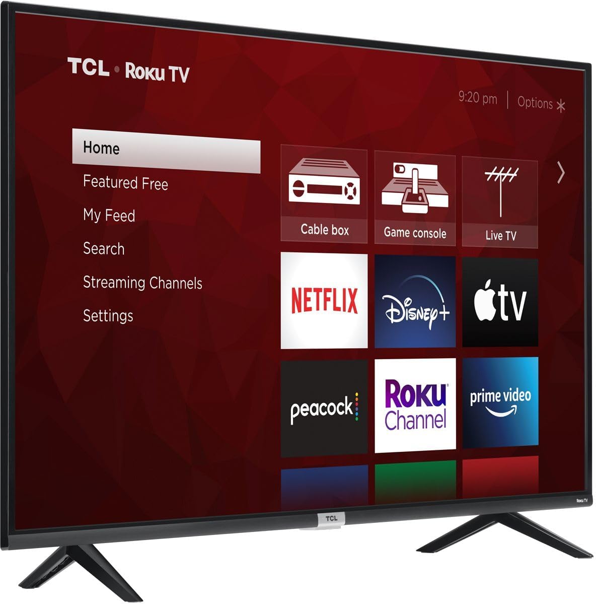 TCL 50-inch 4-Series 4K UHD Smart Roku LED TV 50S435 2021 Model