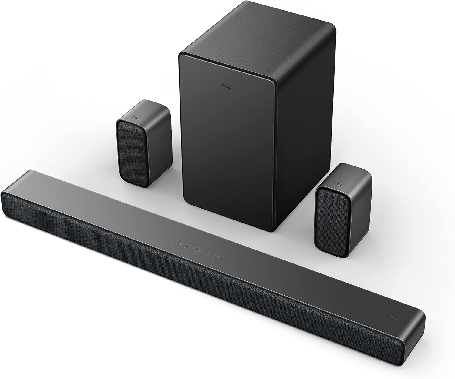 TCL Q6510 5.1 Channel Wireless Soundbar with Subwoofer 430W Dolby Audio 2023 Model