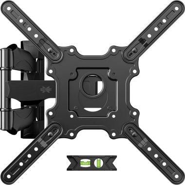 USX MOUNT UL Listed Swivel Tilt Rotating TV Wall Mount for 26-60 Inch TVs Single Stud 77 lbs Max