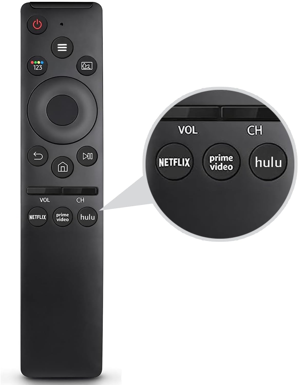 Samsung Smart TV Universal Replacement Remote Control for All Series Frame Crystal UHD LED Neo QLED OLED 4K 8K Curved TVs