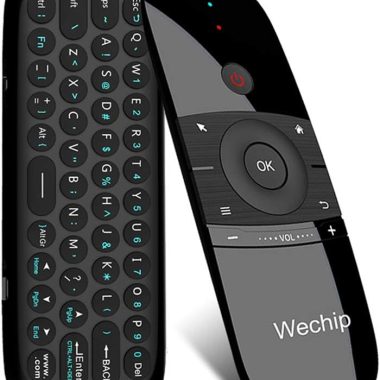 WeChip W1 Air Mouse Remote with RF Keyboard IR TV Control 2.4GHz for Android TV Box and PC