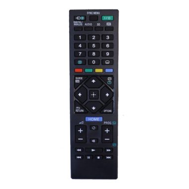 Upix URC121 Universal LCD/LED TV Remote Control Replacement for Sony Bravia Black
