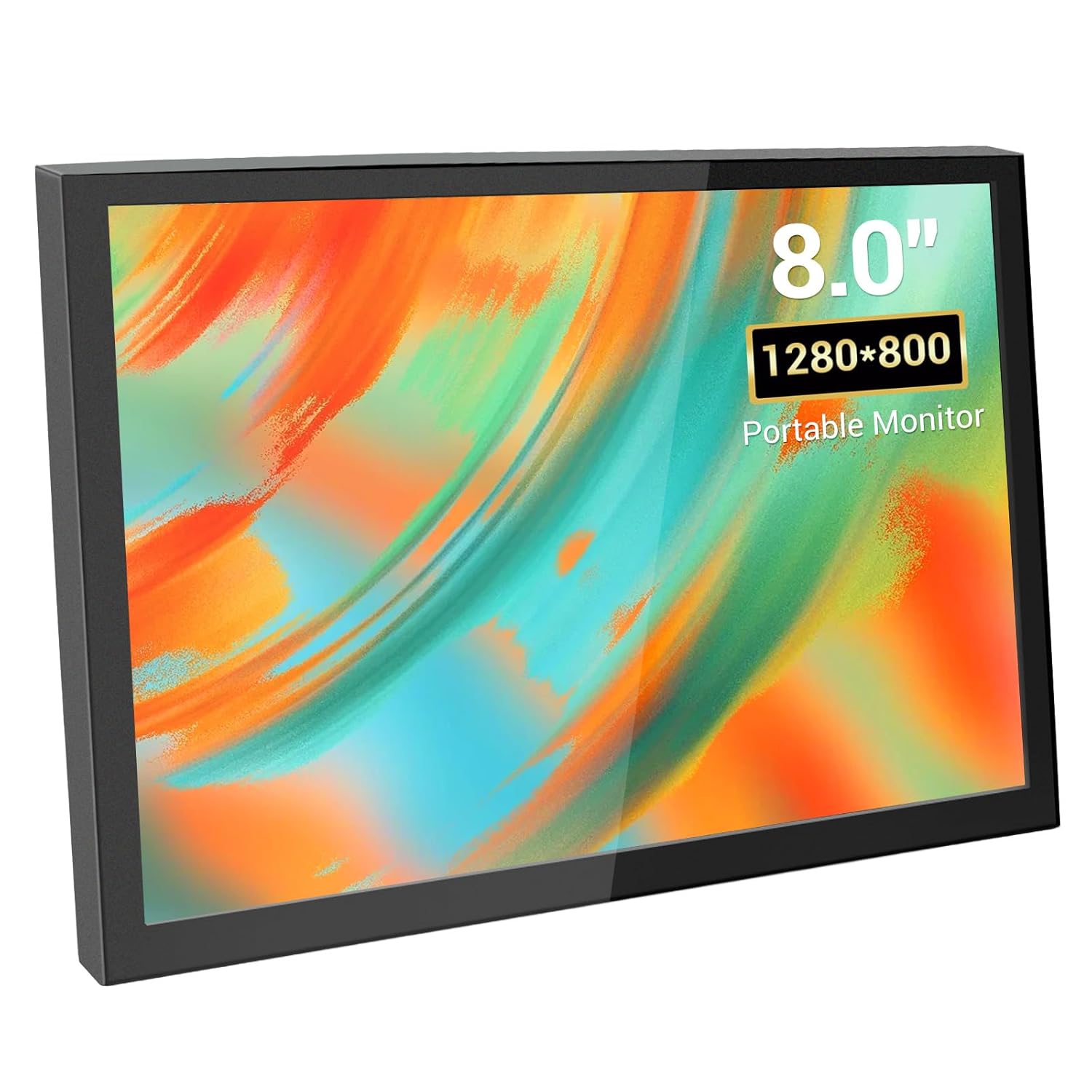 VIEWMEI 8 Inch Mini LCD Monitor 1280x800 Portable HDMI Screen for PC Laptops Raspberry Pi Game Consoles