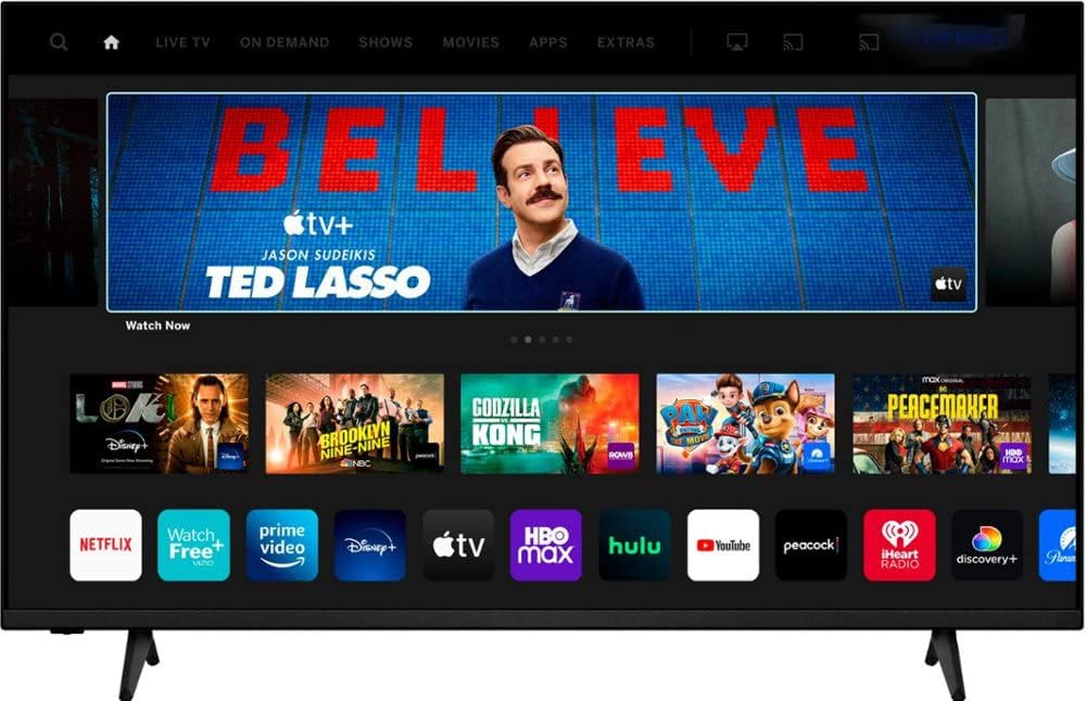 VIZIO 50-Inch V-Series 4K UHD Smart TV WiFi 6E Gaming VRR Dolby Vision HDR Bluetooth (Renewed)