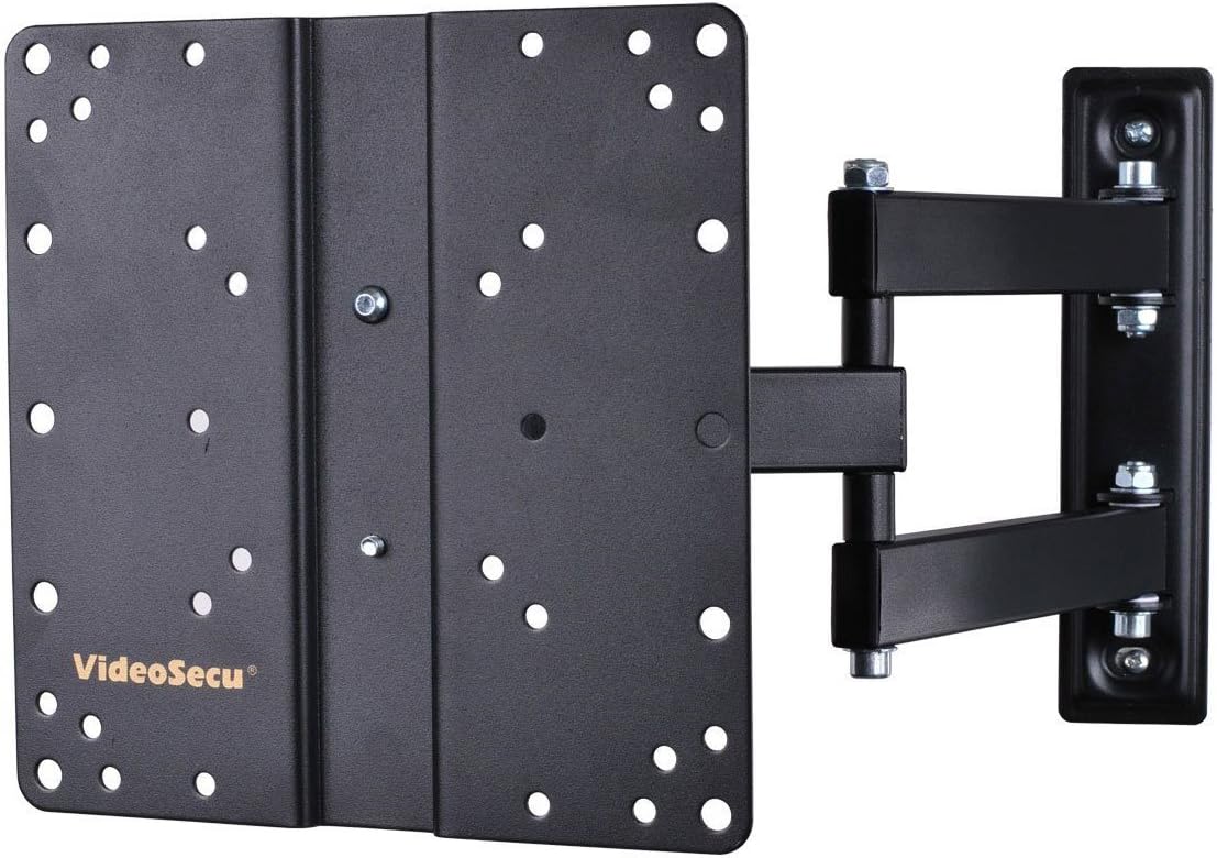 VideoSecu Articulating Tilt Swivel TV Wall Mount Black for 27-47 Inch LCD LED Flat Panel