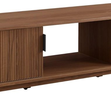 Arundo Fluted 58" Mocha TV Stand for TVs up to 65 Inch