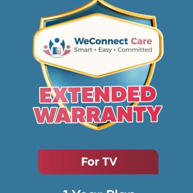 WeConnect Care 1 Year Extended Warranty for Sony BRAVIA 4K OLED TVs