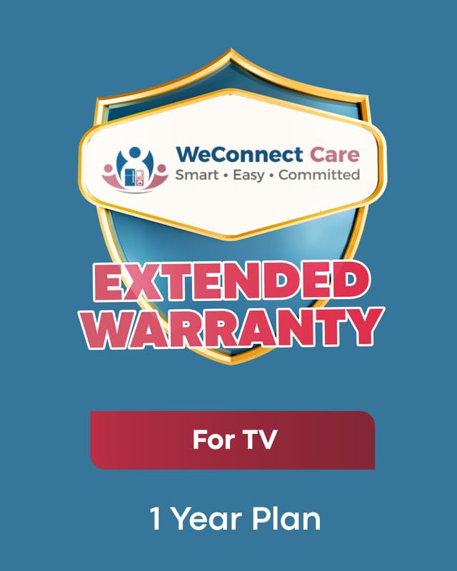 WeConnect Care 1 Year Extended Warranty for Sony BRAVIA 4K OLED TVs