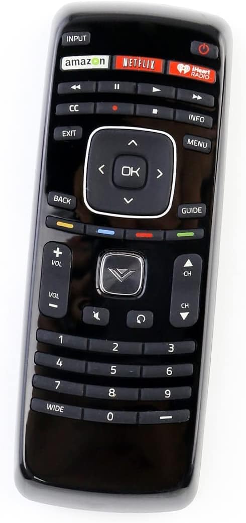 New Vizio Smart TV Remote Control XRT112 for Amazon Netflix iHeartRadio Models