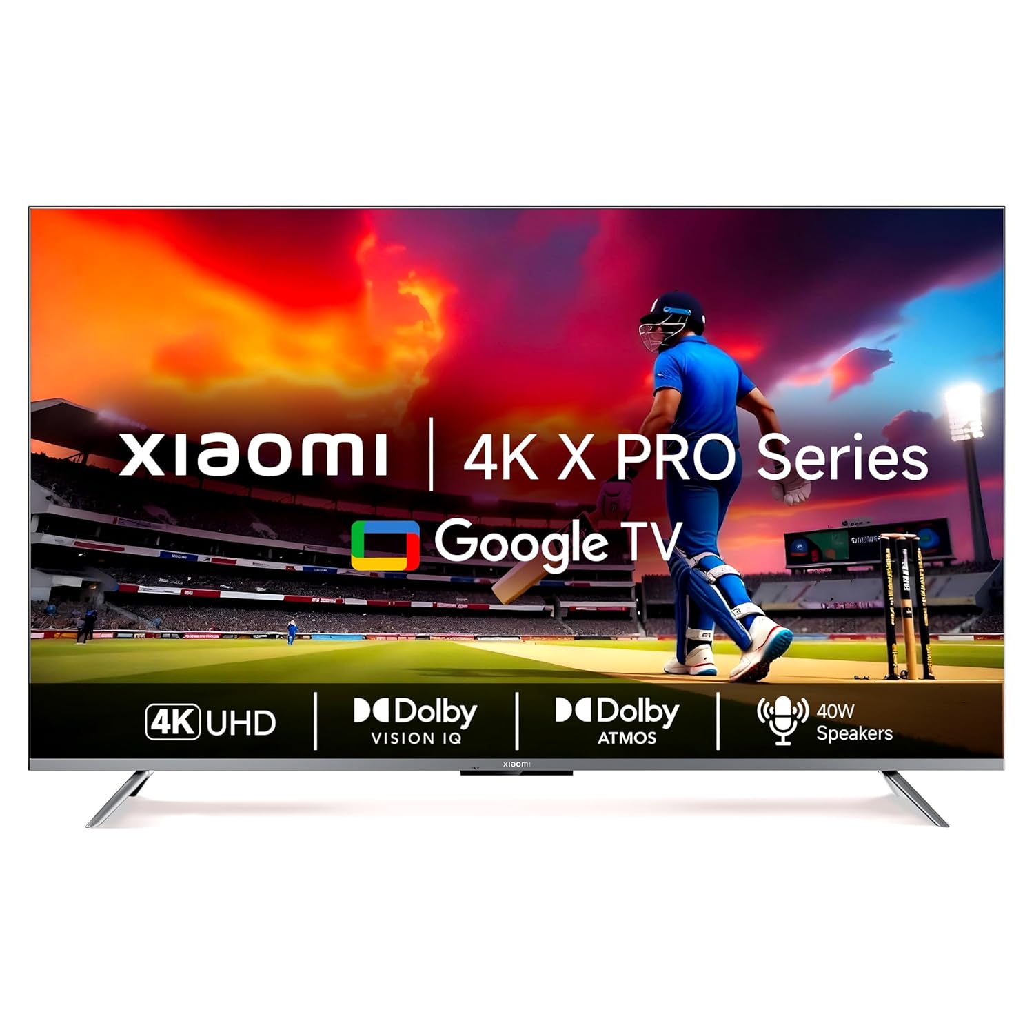 Xiaomi 50 Inch X Pro 4K Dolby Vision IQ Series Smart Google LED TV Black L50M8-5XIN