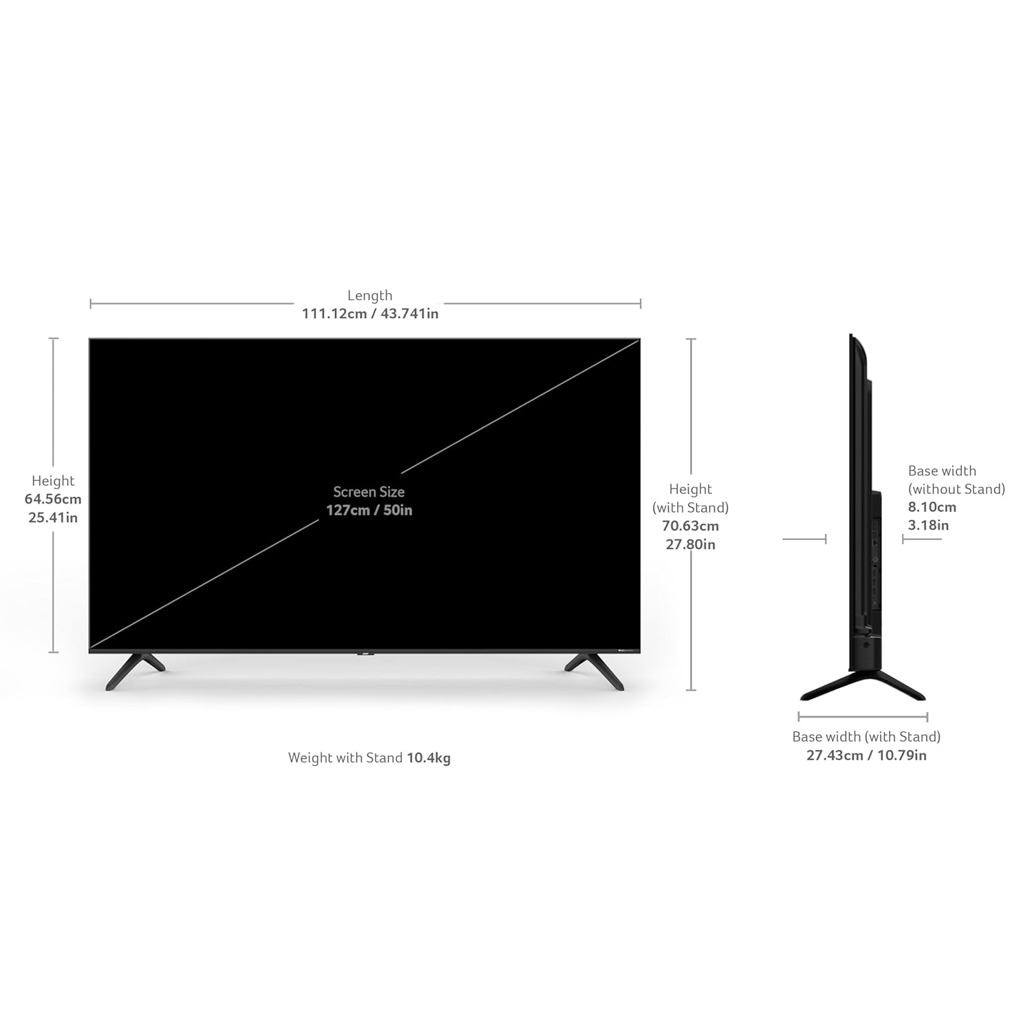 Acer 50 Inch 126cm 4K Ultra HD Smart QLED Google TV AR50QDQGR2851AD New - Image 6
