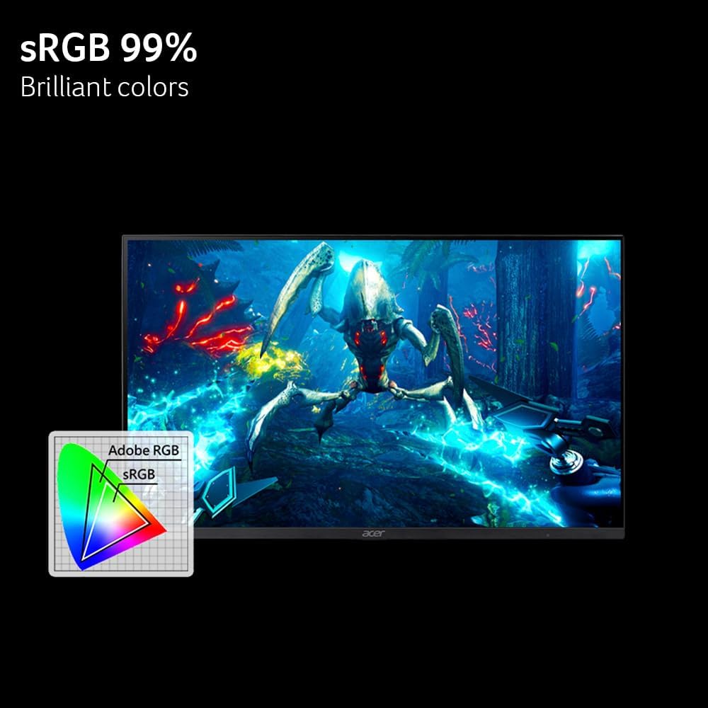 Acer Nitro 27 Inch WQHD 180Hz Gaming Smart Monitor with Google TV AMD FreeSync 1ms VRB USB-C DP HDMI - Image 7