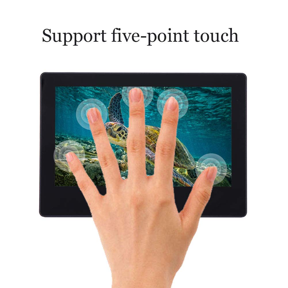 BAZPUR MART® 7-inch Mini HDMI LCD Monitor Display for PC Mainstream Systems - Image 5