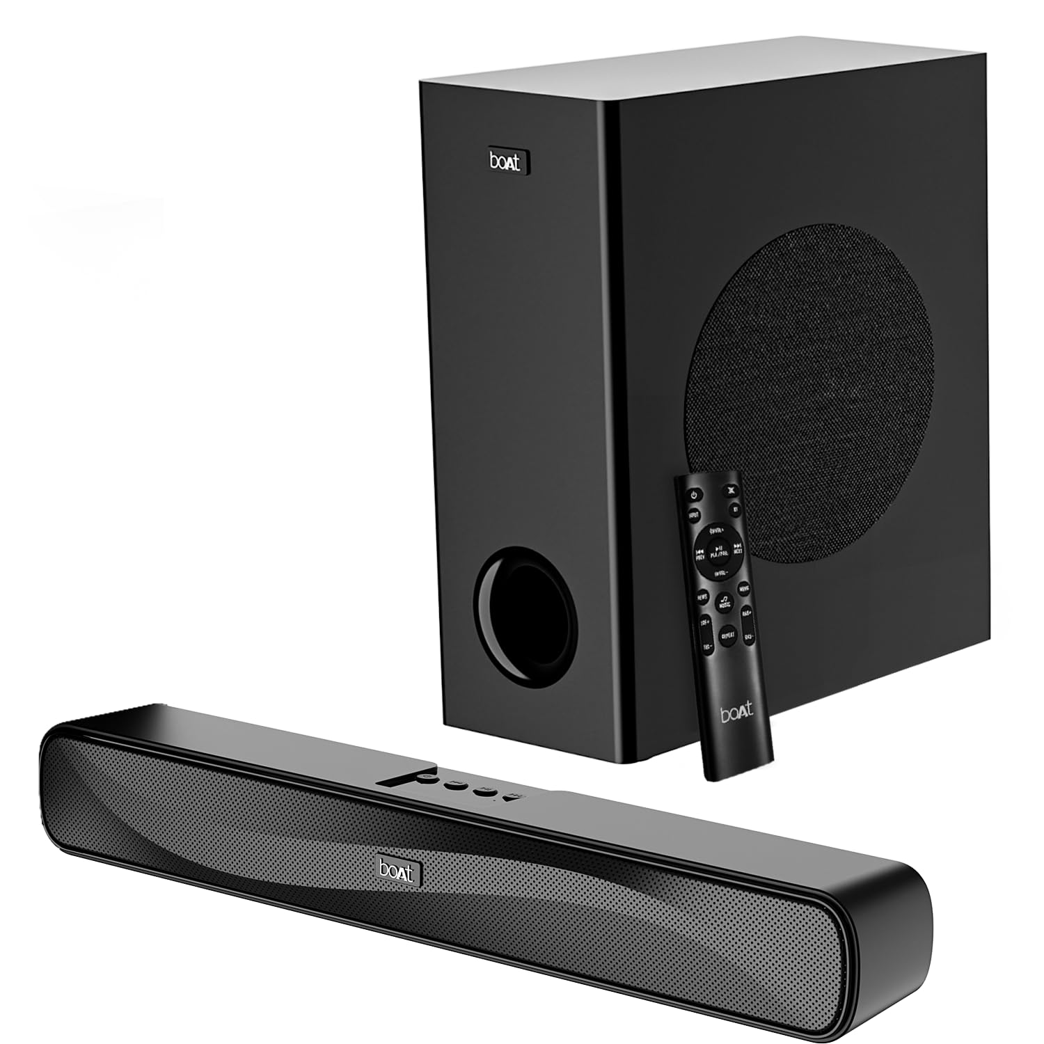 boAt Aavante Bar A1040 2.1 Channel 50W Bluetooth 5.3 Soundbar Premium Black