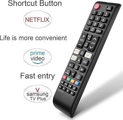 Samsung TV Replacement Remote Control Universal for LCD LED OLED QLED UHD HD Plasma 3D Smart Hub with Hotkeys - Image 6