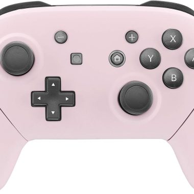 eXtremeRate Cherry Blossoms Pink Replacement Housing Shell for Nintendo Switch Pro Controller