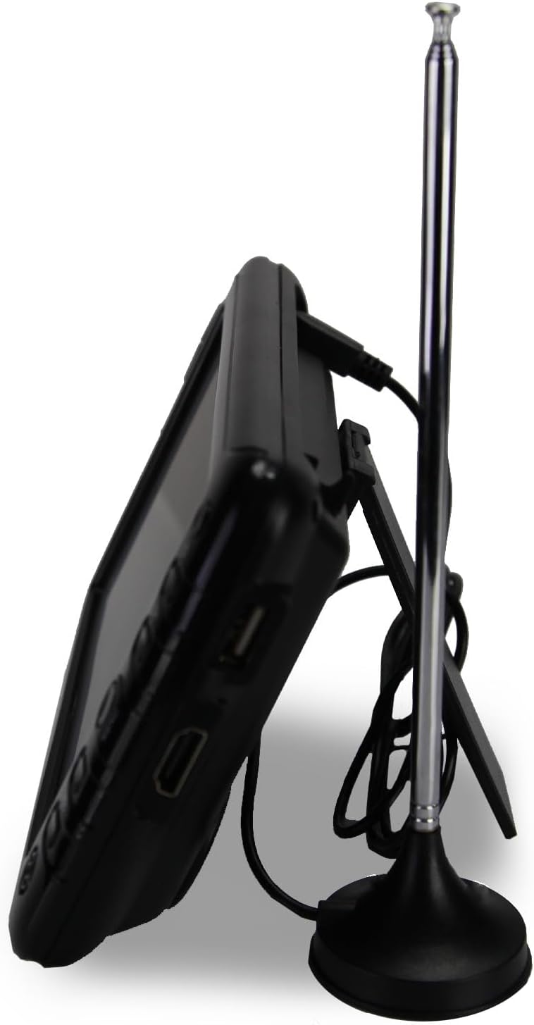 Emerson 7 Inch Portable LCD TV with Digital Tuner Rechargeable Battery for Travel - Image 12