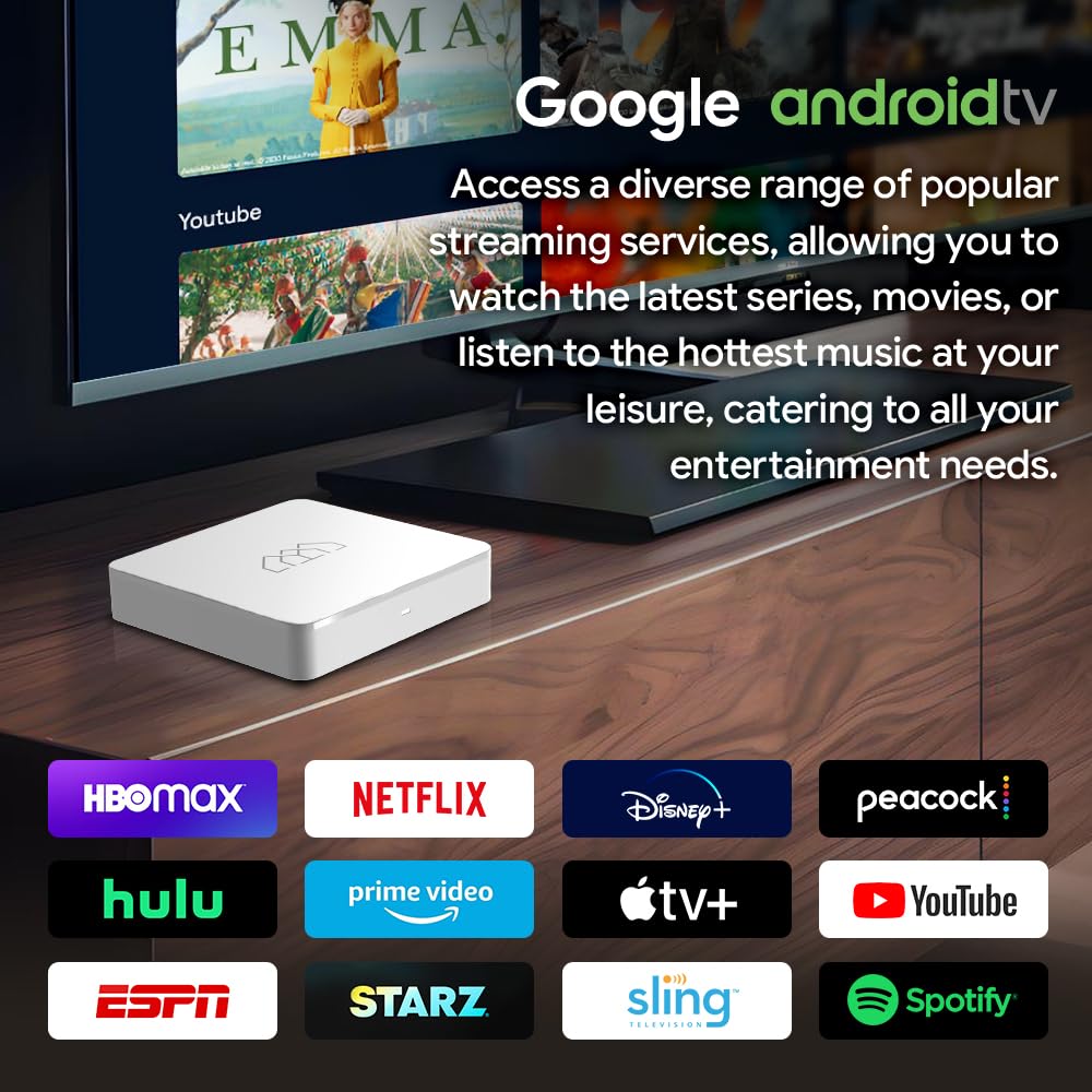 FitSpark MyTV 4K Google TV Box 2GB RAM 32GB Storage with Dolby Audio & Voice Remote - Image 3