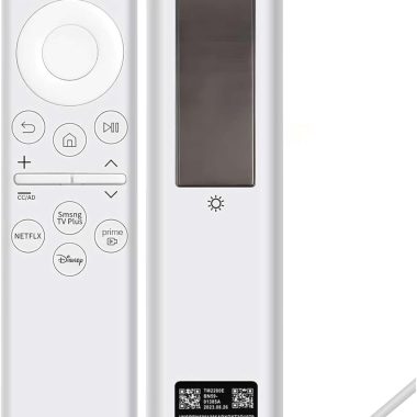 Samsung Frame TV Remote Control for 2018-2024 Smart TVs with Voice and Solarcell, 2-Year Warranty