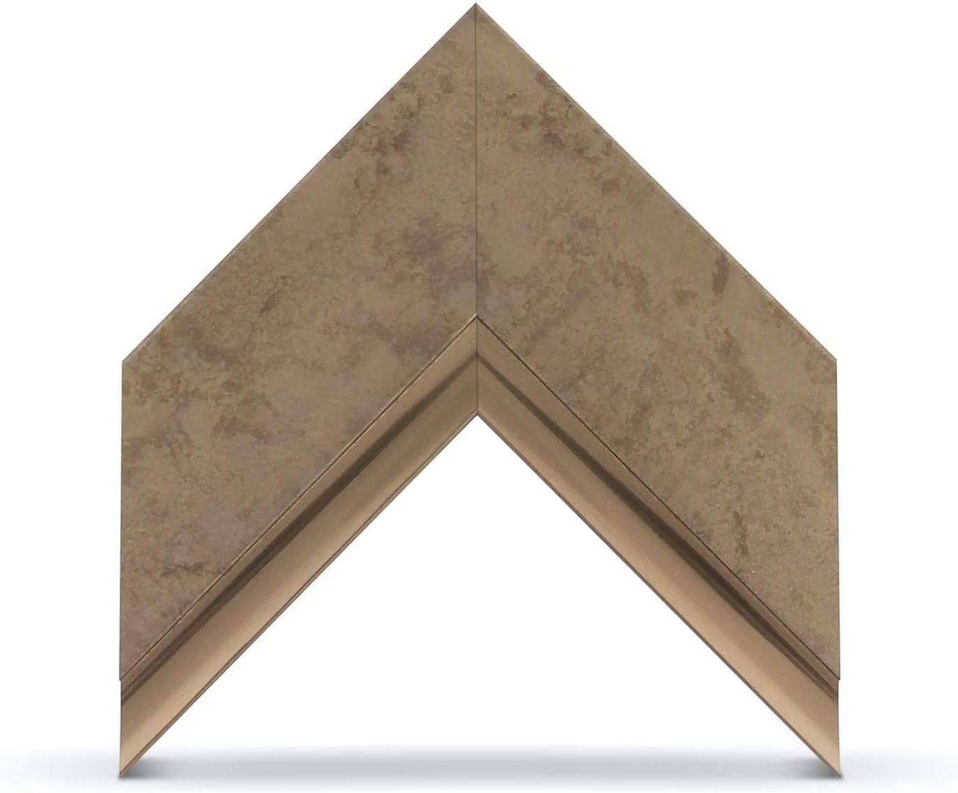 Frame My TV Deco Contemporary Bronze Smart Frame 43 Inch for Samsung The Frame TV Pro - Image 3