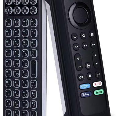 iPazzPort Mini Bluetooth Backlit Wireless QWERTY Keyboard for Fire TV Stick 4K Max 6.2in