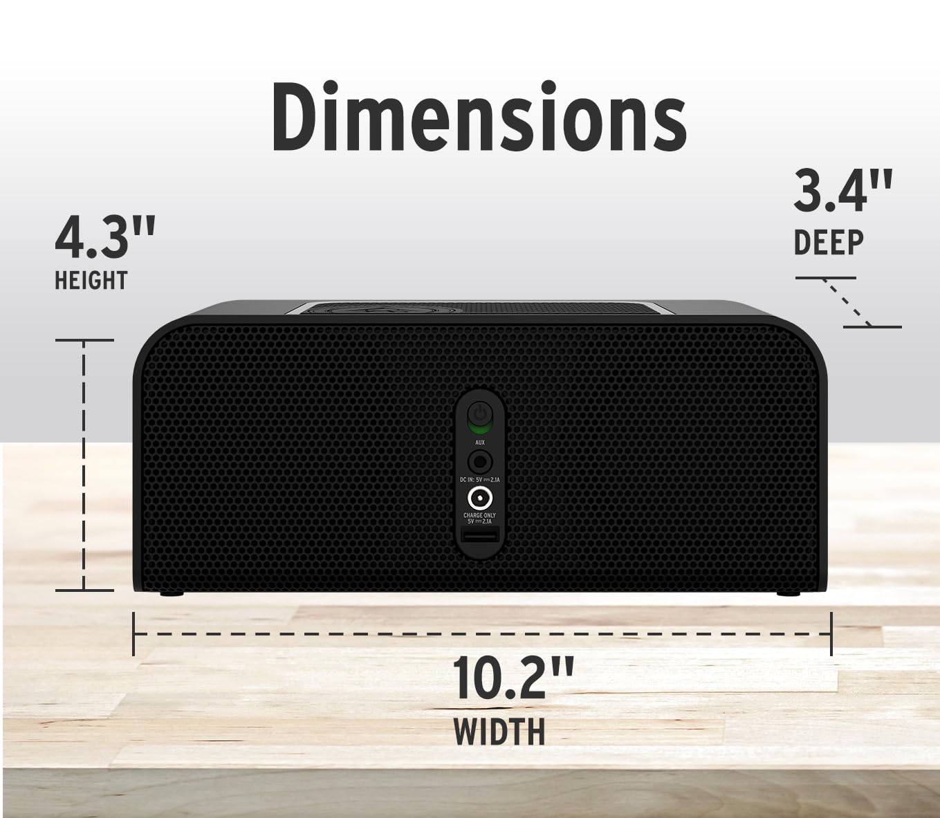 Klipsch Groove XL 40W Portable Bluetooth Speaker, 16.5 Hour Battery, IPX4 Splash-Proof - Image 3