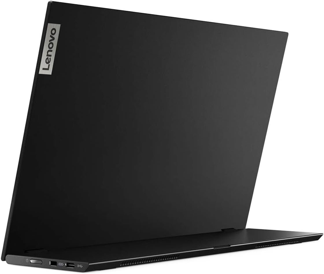 Lenovo ThinkVision M14 14 Inch Full HD Portable Monitor Raven Black 2xUSB-C - Image 4