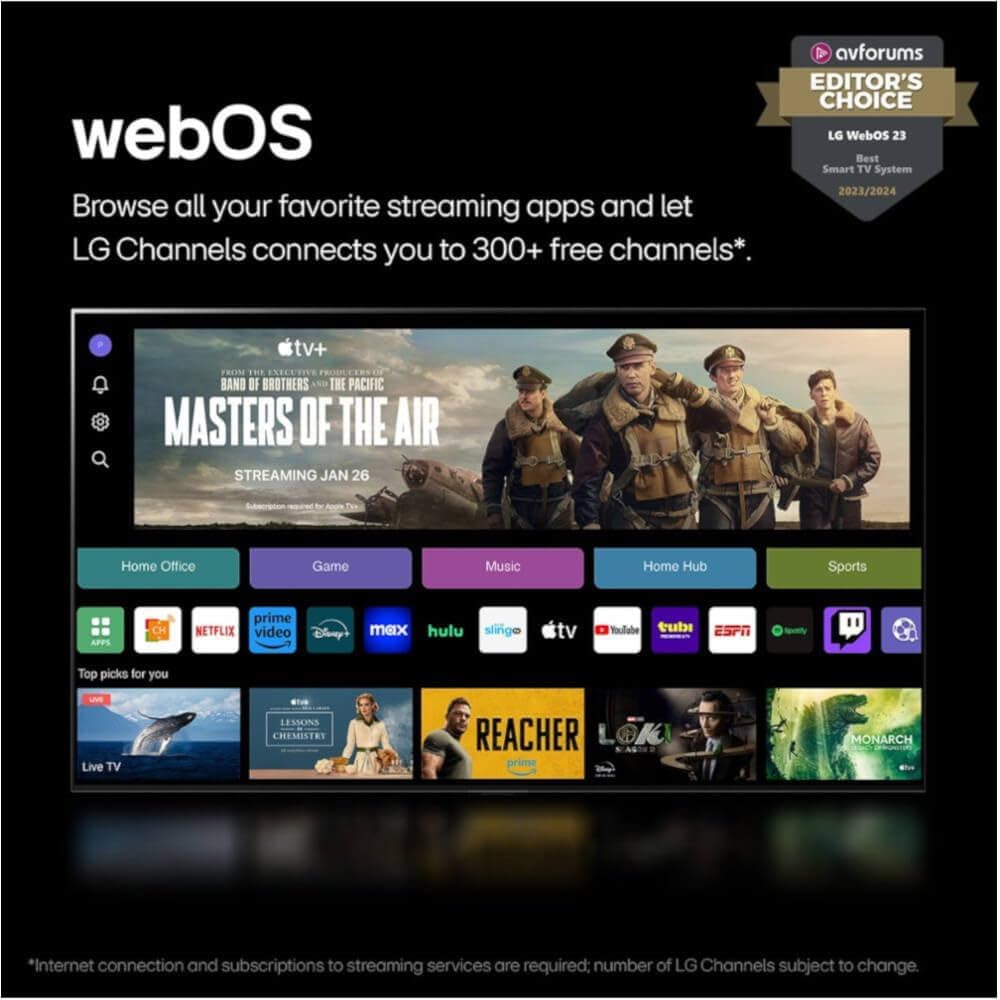 LG 50-Inch 4K UHD Smart LED TV with Alexa Built-in, Renewed, 50UT7570PUB - Image 3