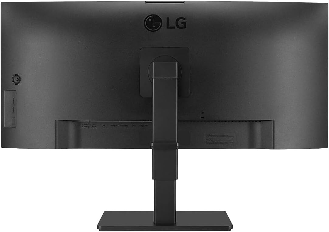 LG 34" Curved Ultrawide UW-QHD Webcam LED Monitor 21:9 Textured Black - Image 8