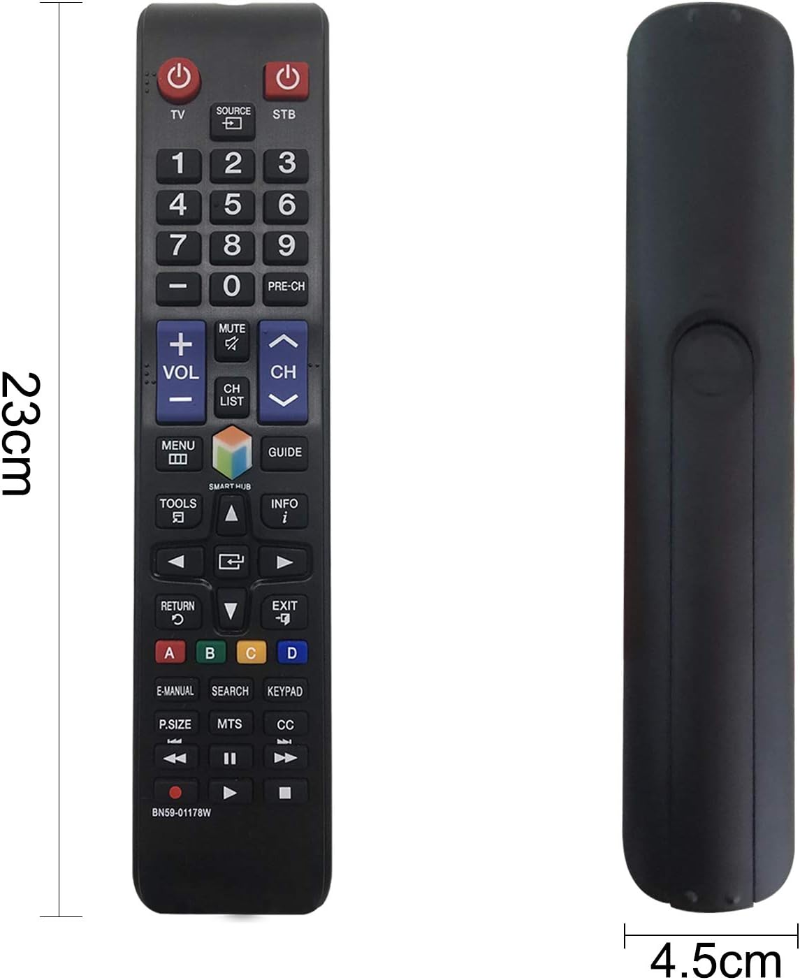 Samsung TV Remote Control BN59-01178W Replacement for LCD LED Smart TVs No Programming Needed - Image 5