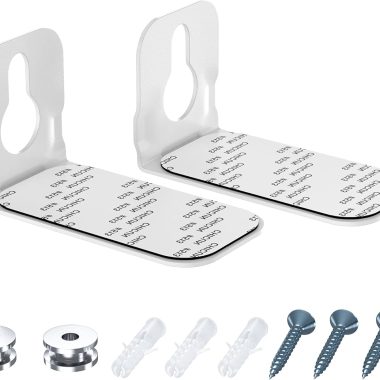 Universal Soundbar Wall Mount Bracket Floating Shelf for Samsung, LG, Sony and More