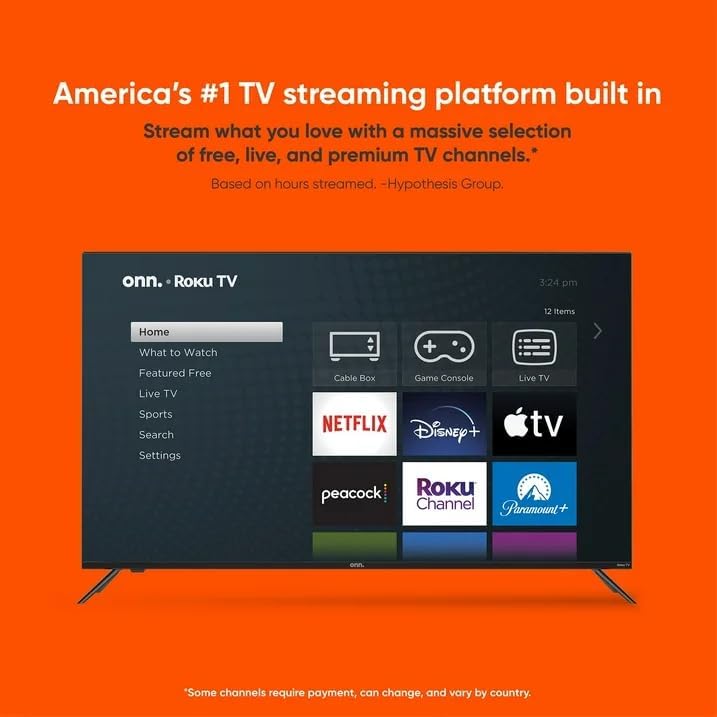 ONN 32-Inch HD Smart LED TV - Renewed, Netflix, Disney+, YouTube, Apple TV, Alexa - Image 7