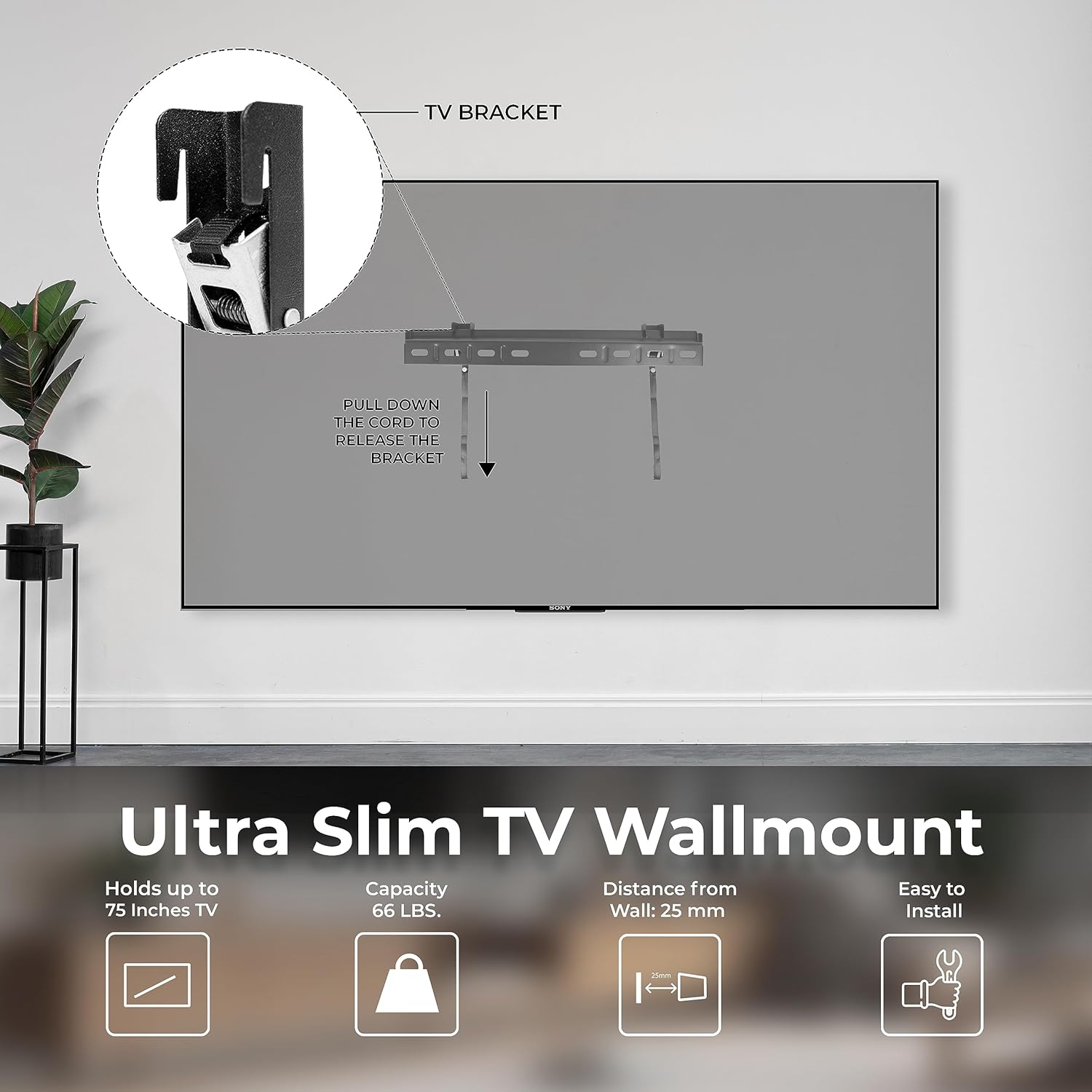 ONN 32-inch Flat Screen Roku Smart LED TV with Wi-Fi and Mobile App Renewed, includes Wall Mount and Home Kit Compatibility - Image 4