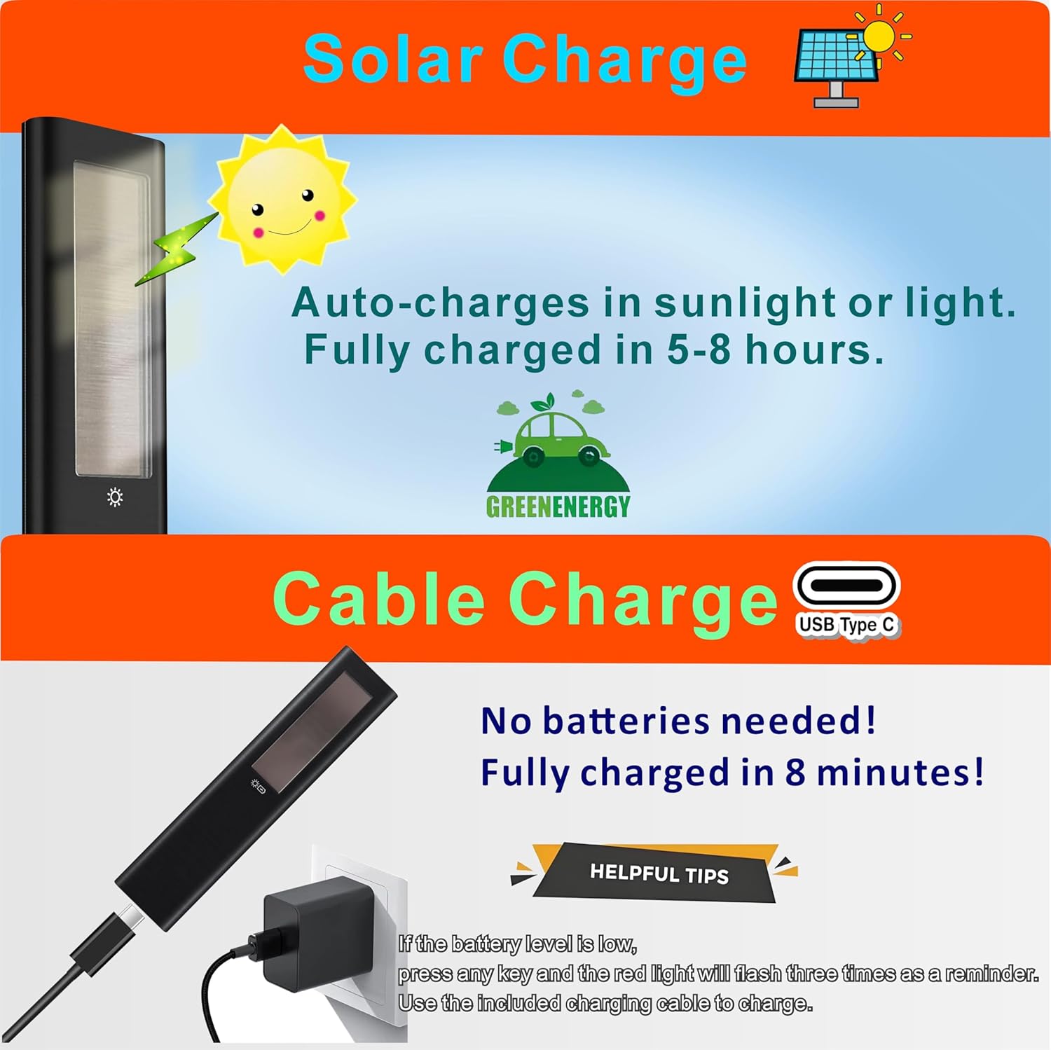 Solar Rechargeable Replacement Remote for Samsung Smart TV Voice Bluetooth 2018-2025 Models - Image 2