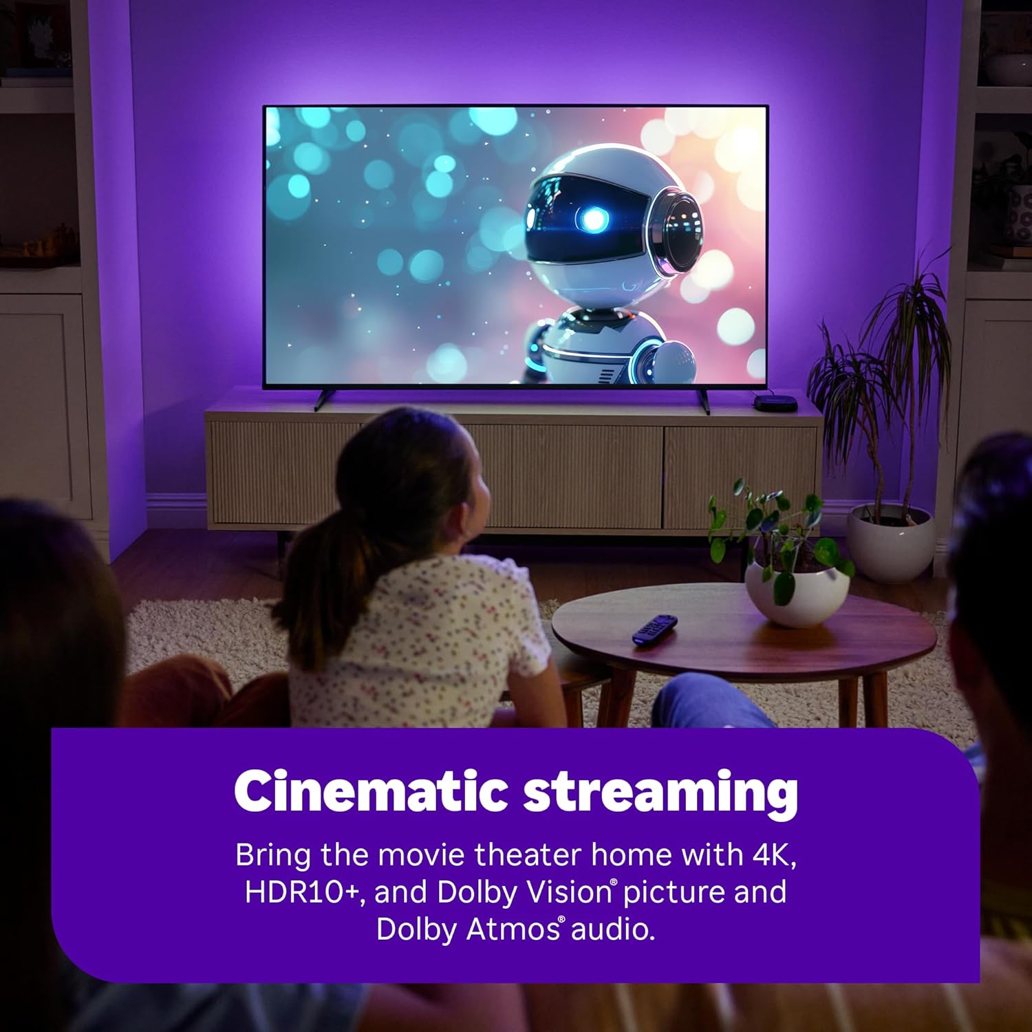 Roku Ultra 4K HDR10+ Dolby Vision Atmos Streaming Player with Wi-Fi 6 and Rechargeable Voice Remote Pro - Image 3