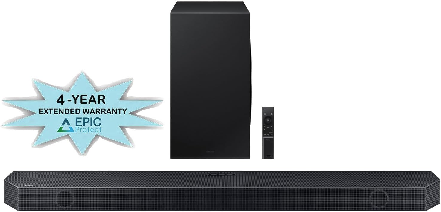 Samsung HW-Q900C 7.1.2ch Soundbar Subwoofer Dolby Atmos New 4 Year Coverage - Image 2