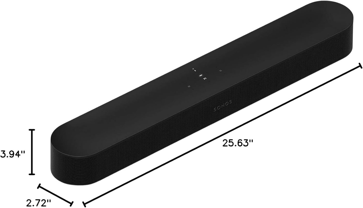 Sonos Beam Gen 2 Black Dolby Atmos Soundbar with Built-in Alexa - Image 7