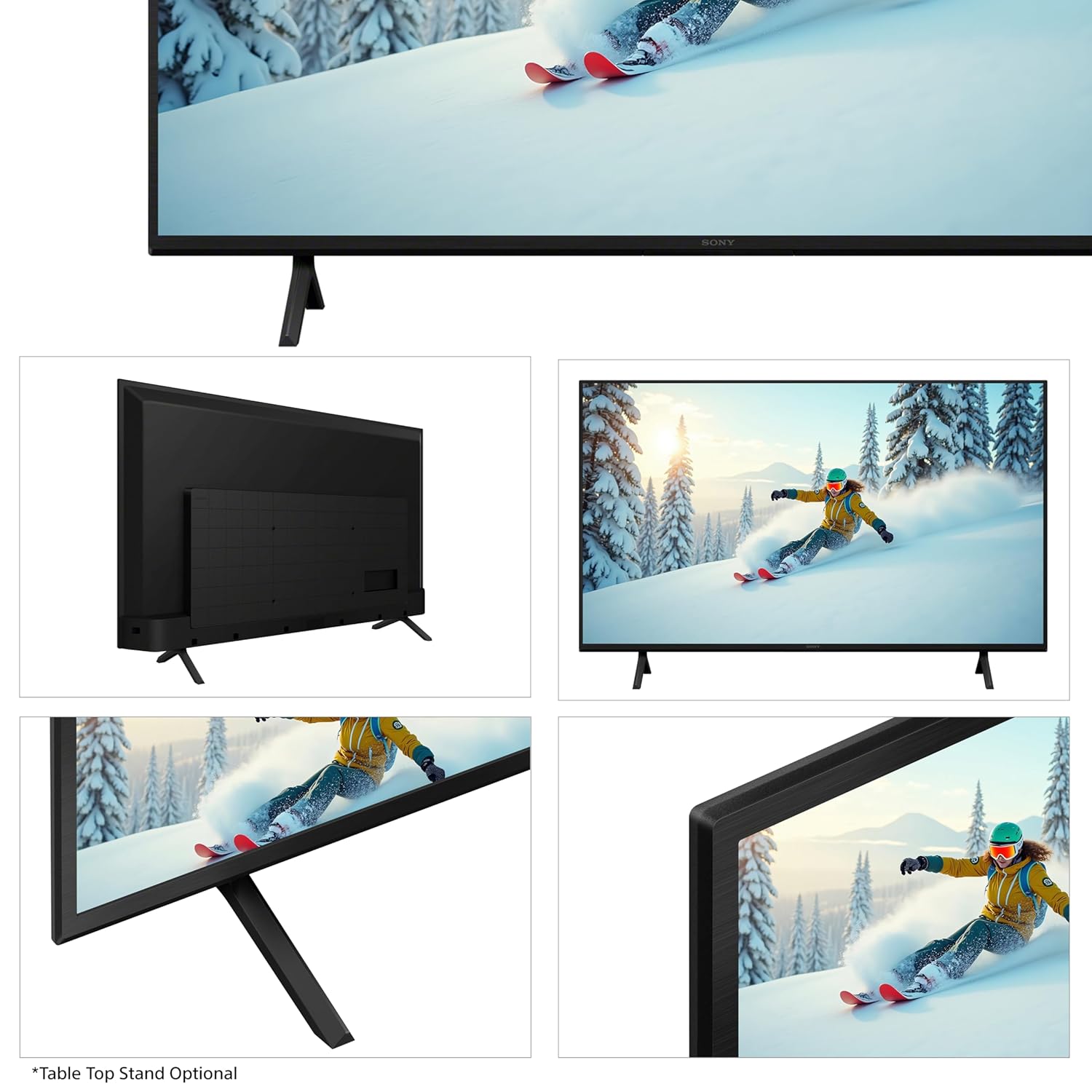 Sony 55 Inch BRAVIA 2 4K Smart Google LED TV Black - Image 17