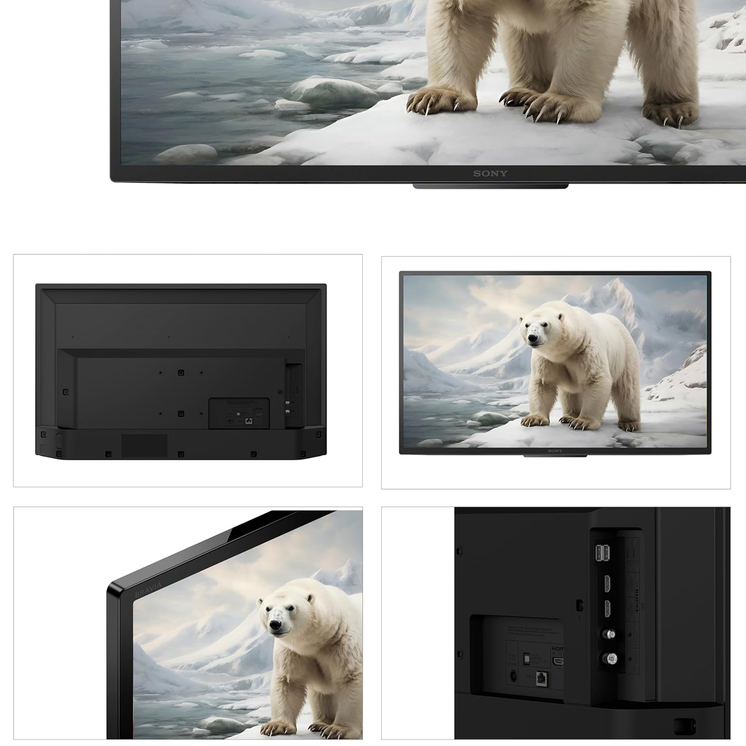 Sony BRAVIA 32 Inch HD Ready Smart Google TV KD-32W825 Black New - Image 17