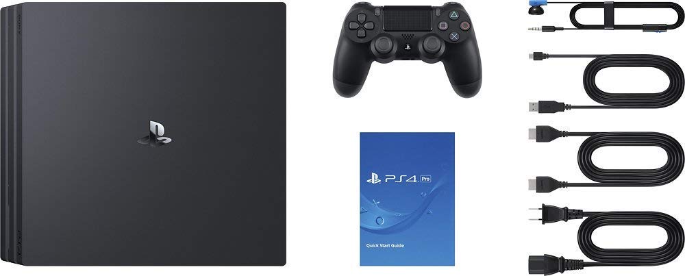 Renewed Sony PlayStation 4 Pro 1TB Console Bundle with Crystal DualShock 4 Controller - Image 3