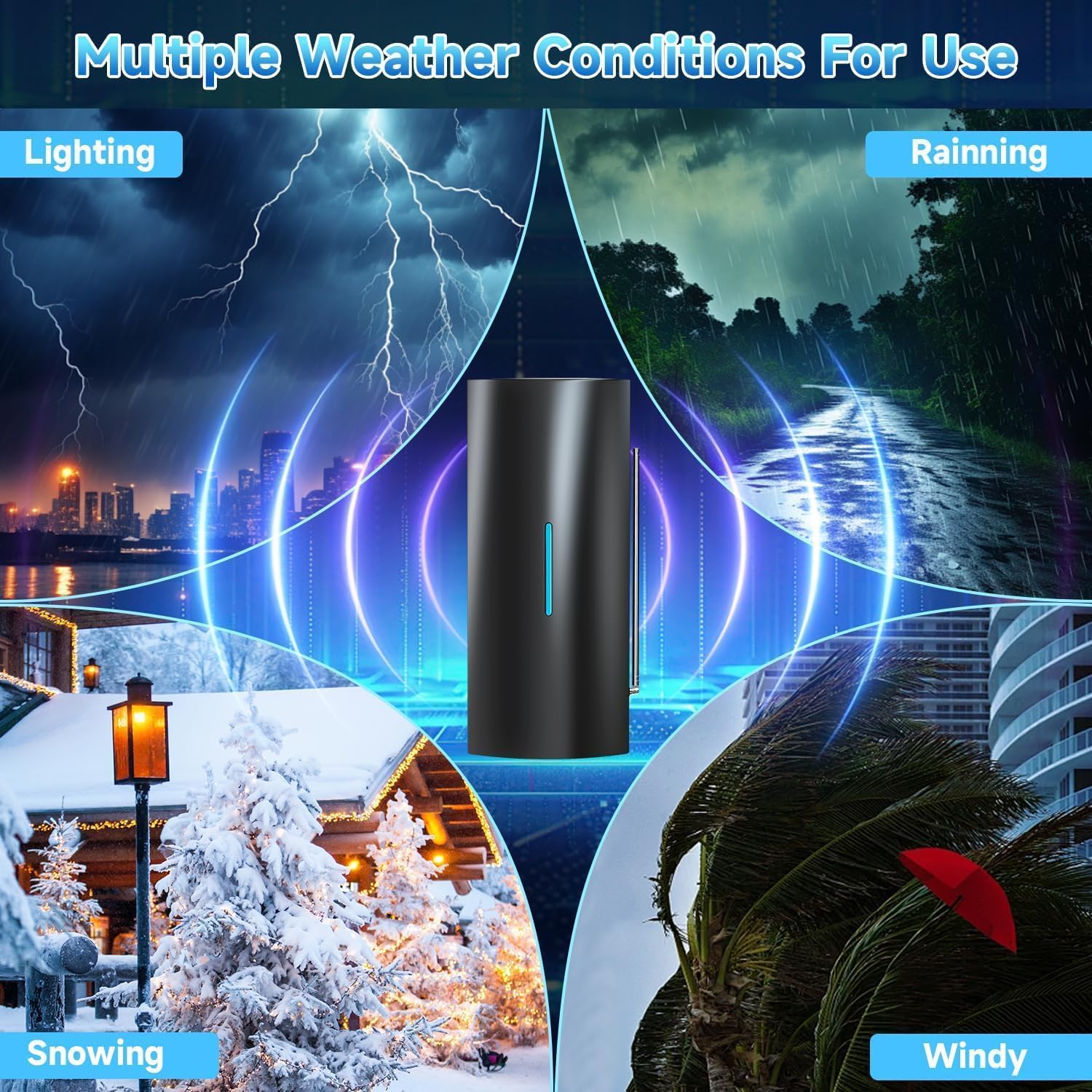 Ultra-Strong Smart TV Indoor Outdoor Digital Antenna with Amplifier, 38ft Cable, 8K/4K HD Local Channels - Image 9