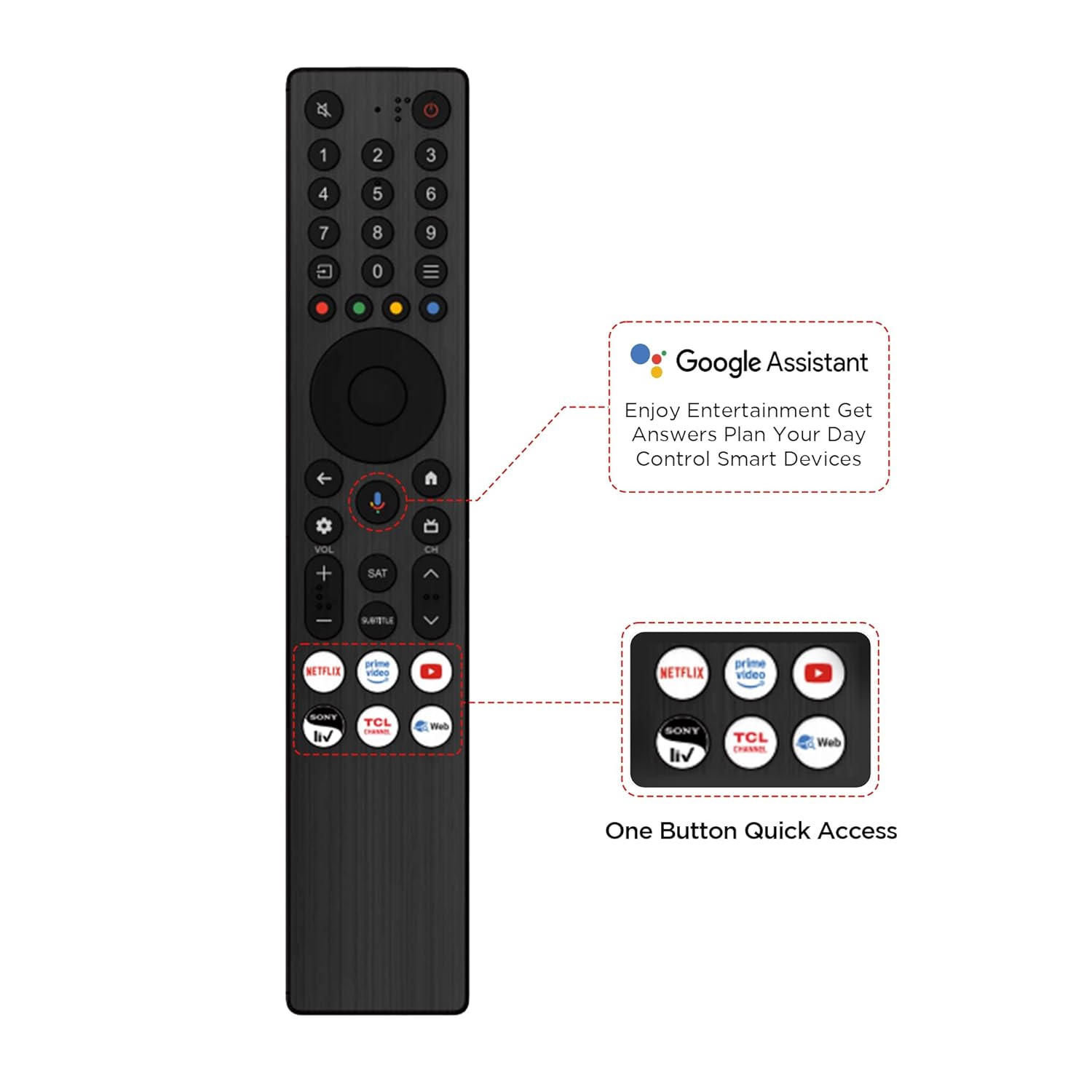 TCL 55 Inch 4K Ultra HD Smart QLED Google TV 55T8C New - Image 7